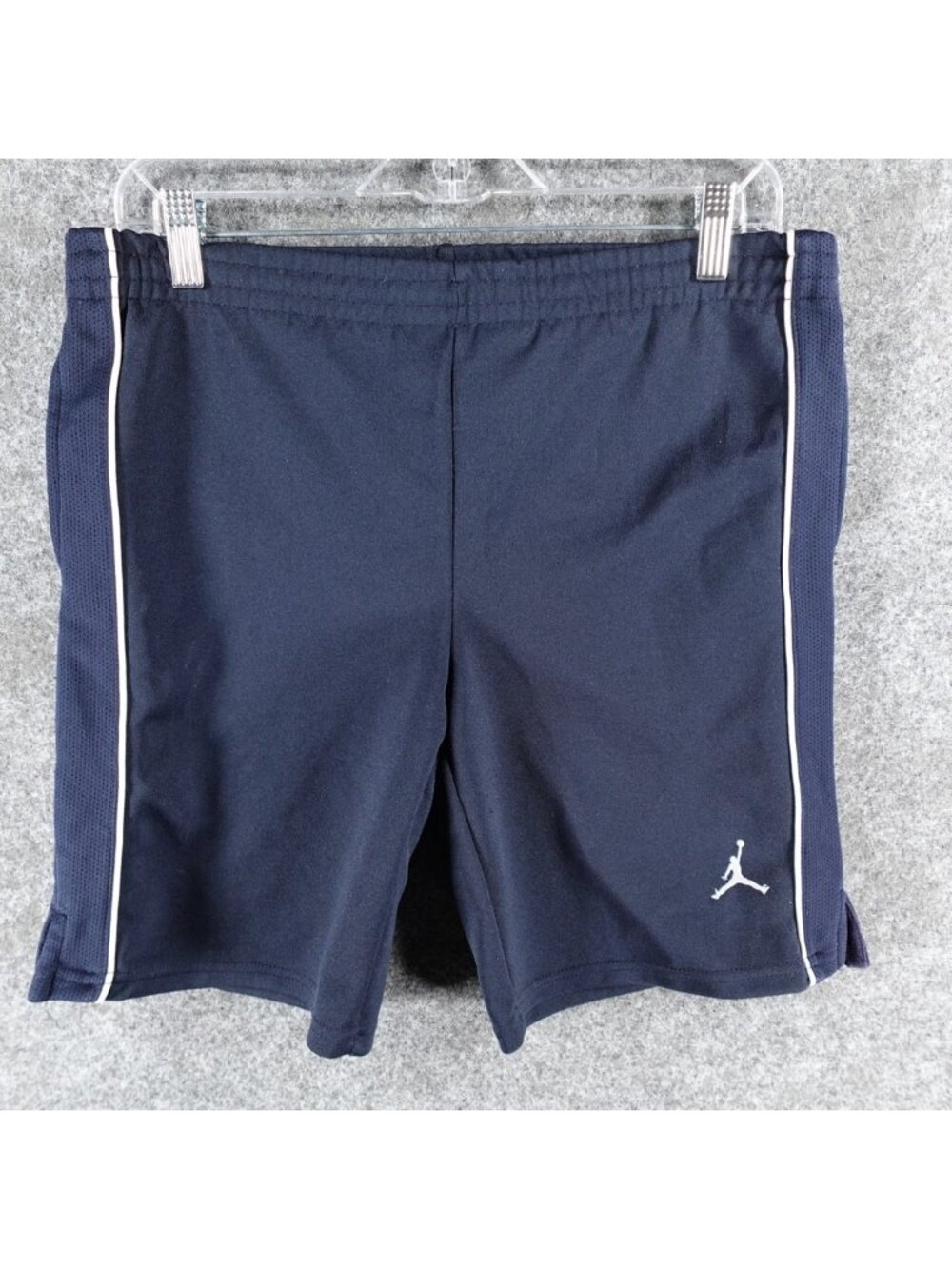 Nike Jordan‎ Jumpman Shorts Mens S Navy Blue Running Gym Elastic Waist Pull On